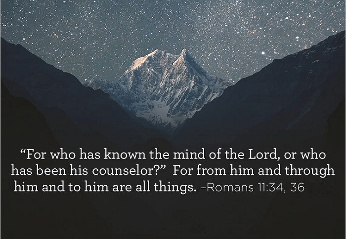 Do You Ever ‘Counsel’ God?