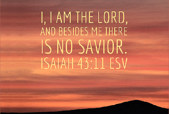 God Provided Only ONE Way To&nbsp;Salvation