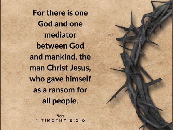 There Is Only ONE&nbsp;Mediator